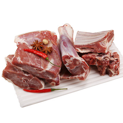 四子王旗牧场直供绿循环生鲜羊肉手扒肉2.5kg/包
